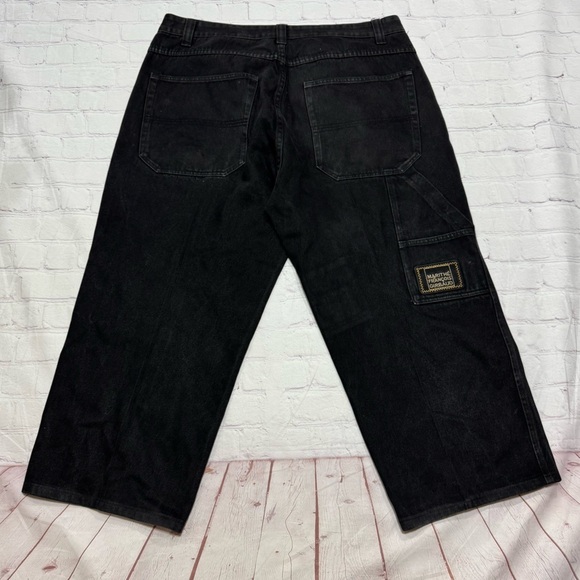 Marithe Francois Girbaud Other - Marithe Francois Girbaud Black Men's Baggy Denim Jeans Vintage 90s Y2K size 40